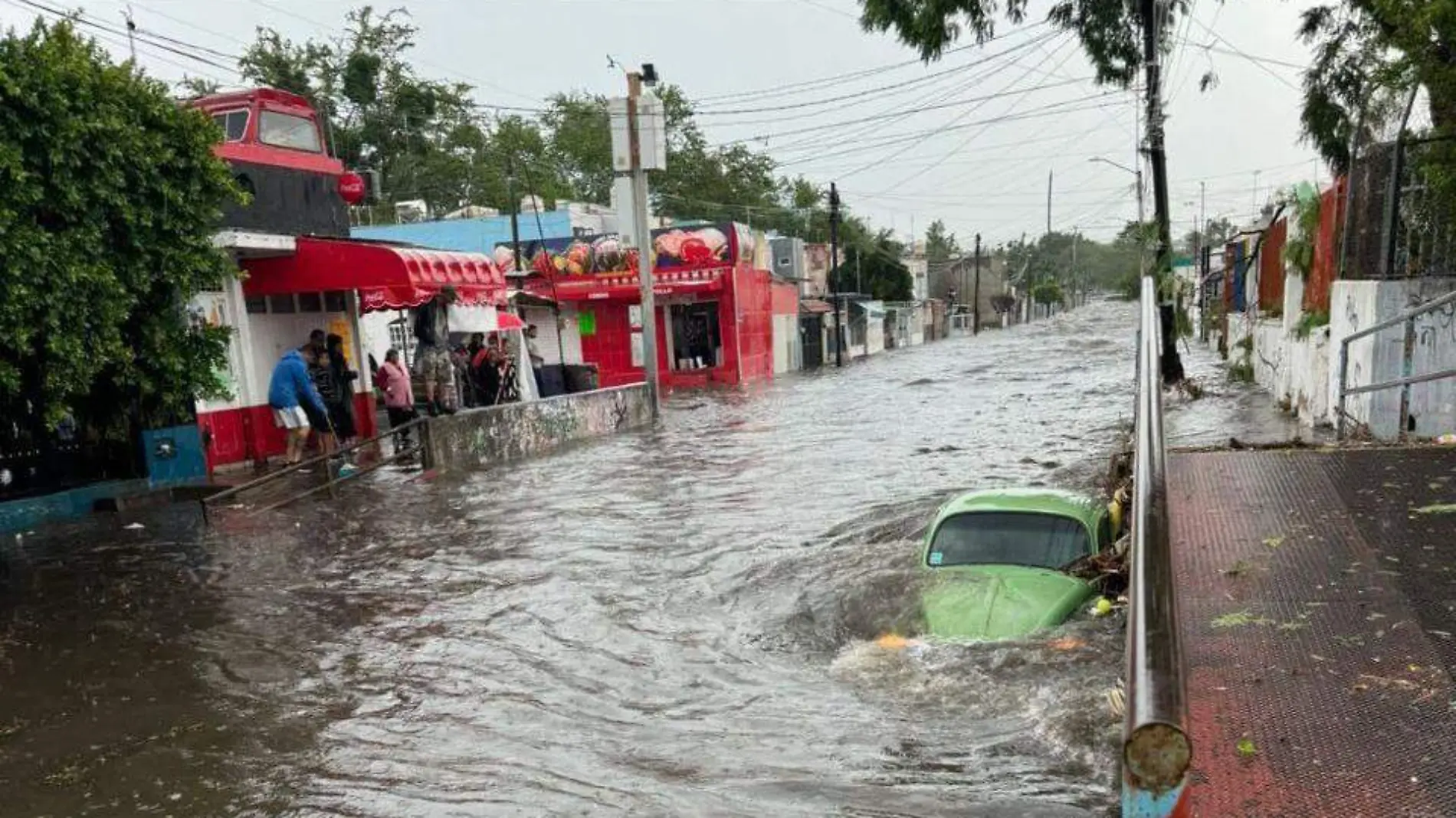 Lluvias en Oblatos